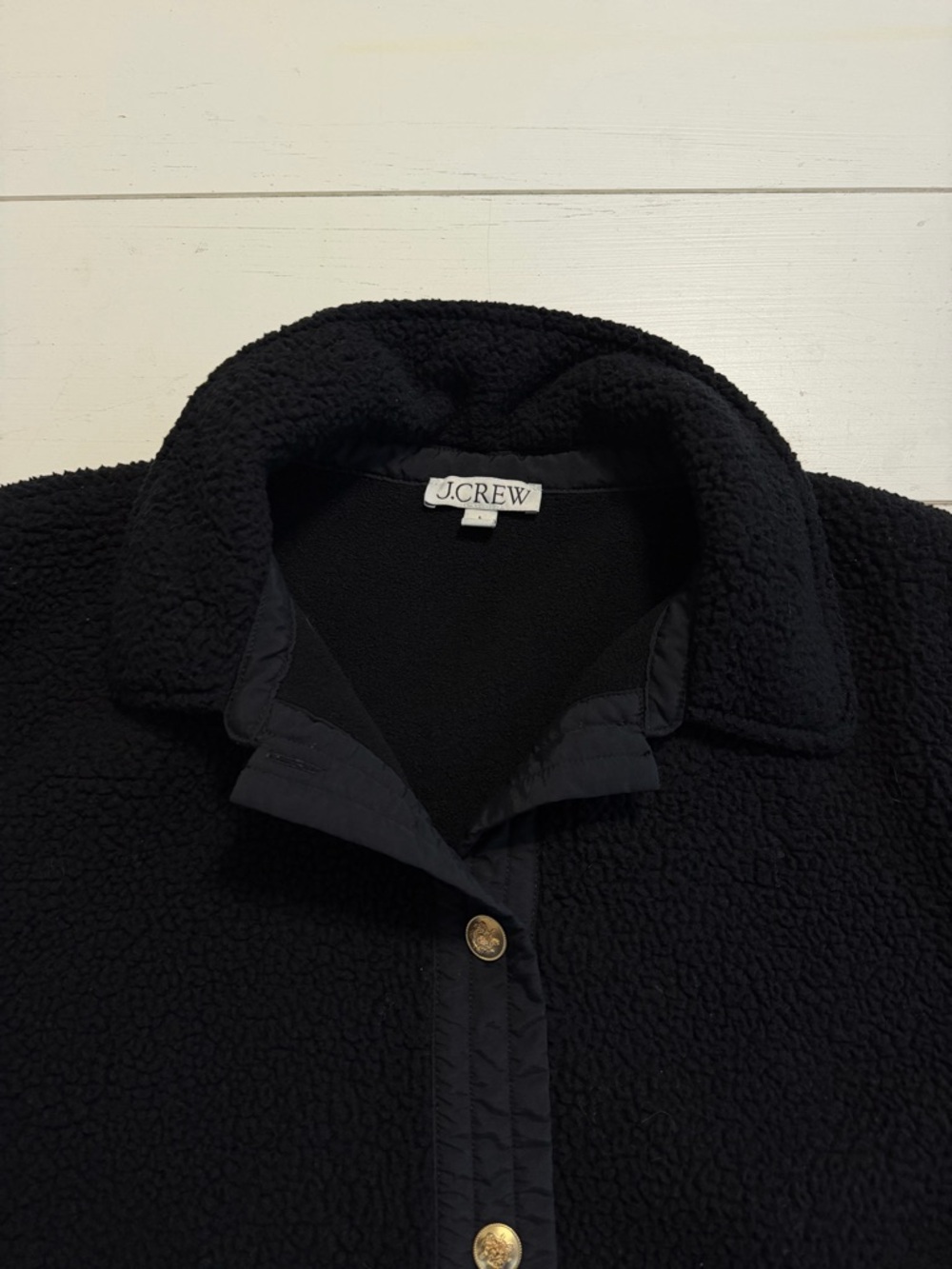 J. Crew Teddy Sherpa Jacket - Picture 3 of 4